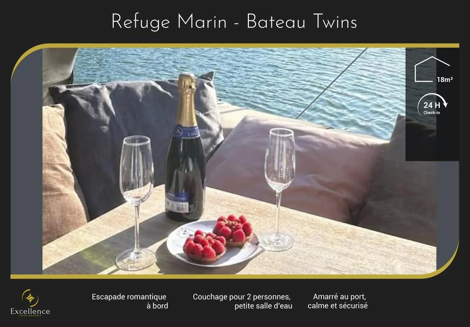 Refuge Marin - Twins Boat Hotel Mandelieu-la-Napoule