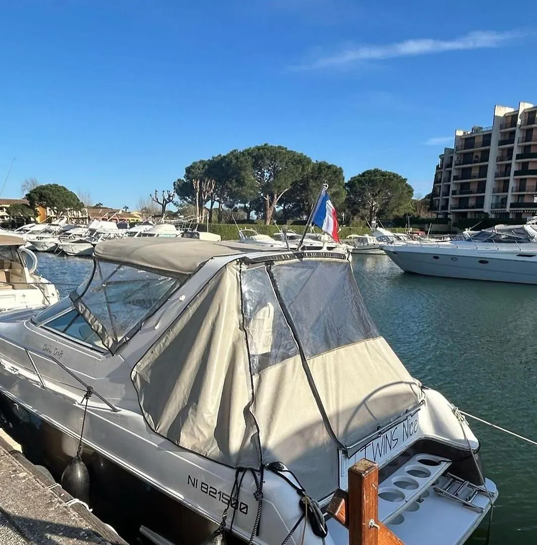 Botel Refuge Marin - Twins Boat Hotel Mandelieu-la-Napoule